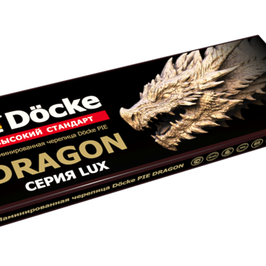 Новый дизайн упаковки ламинированной черепицы DRAGON